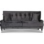 Adena 2-personers sofa - Mrkegr fljl