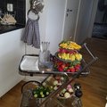 Kundebillede Winchester - Serveringsvogn (krom)