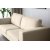 Aspen 3-personers sofa - Beige fljl + Pletfjerner til mbler