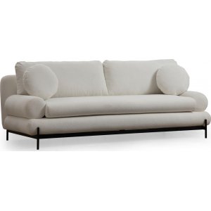 Livorno 3-personers sofa - Hvid