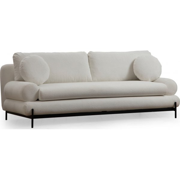 Livorno 3-personers sofa - Hvid