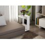 Afitab sidebord 42 x Dybde: 29,5 cm - Hvid