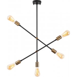 Bedste loftslampe 10340 - Sort/antik