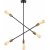 Bedste loftslampe 10340 - Sort/antik