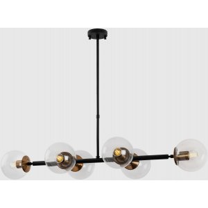 Facet loftslampe 10495 - Sort/antik