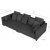 Brandy Lounge - 4-pers. Sofa XL (mrkegr) + Pletfjerner til mbler