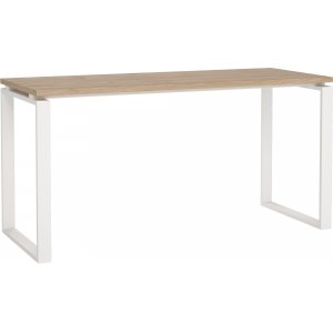 Skiltebord 150 cm - Hvid/hickory
