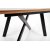 Errol spisebord 180-240 x 90 cm - Eg/sort