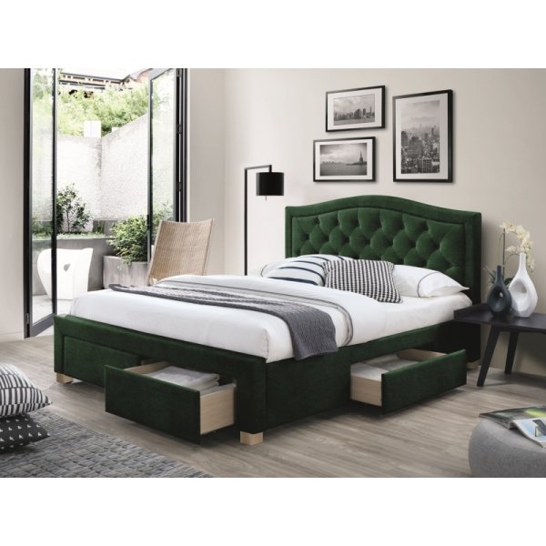 Electra sengeramme 160x200 cm - Grnt fljl