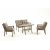 Pure lounge gruppe 2 - Creme