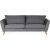 Country 3-pers. Sofa - Gr (stof)