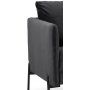 Kingsley 3-pers sofa - Antracit fljl