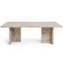 Sofabord 110x60 cm i marmor