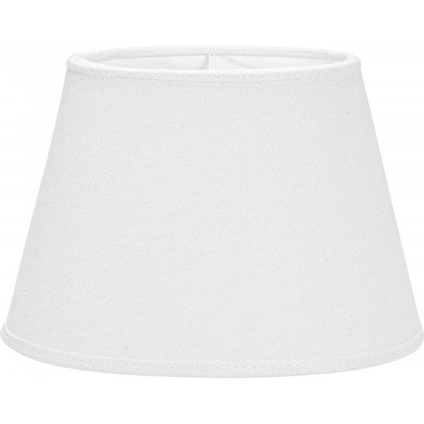 Oval Selected Linen lampeskrm - Offwhite