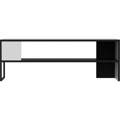 Concord sofabord 120 x 60 cm - Hvid/sort