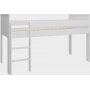 Alba loftseng 90 x 200 cm - Hvid