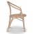Danderyd No.30 stol bjet tr - Whitewash / Rattan + Mbelplejest til tekstiler