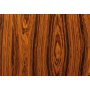 Mens udtrkbart rundt spisebord 100x168 x 100 cm - Palisander laminat