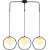 Dolly loftslampe 6231 - Sort/hvid