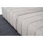 Beyza mini divan sofa venstre - Lysegr