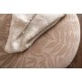 Linn skammel - Beige
