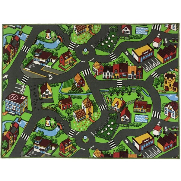 Brnemtte Trafikmtte City Tuftet - 133x175 cm