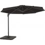 Tobago parasol  300 cm - Sort