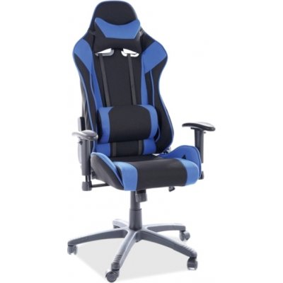 Viper gaming stol - Sort/blå
