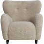 Carlino lnestol i beige teddy