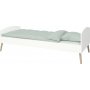 Softline seng 90 x 200 cm - Hvid