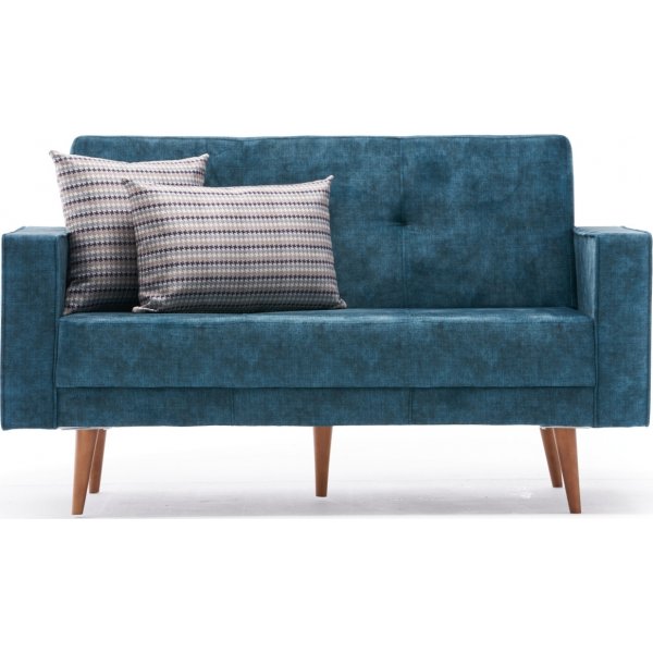 Dublin 2-personers sovesofa - Turkis