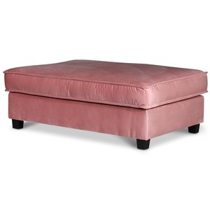 Brandy lounge fodskammel XL - (stvet pink)