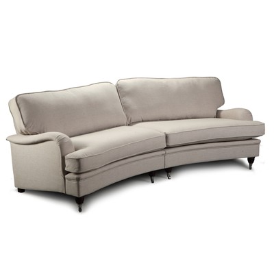 Howard Southampton XL buet sofa 275 cm - Beige + Mbelplejest til tekstiler