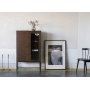 Edge highboard - Brunbejdset eg