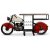 Svvefly motorcykel bar bord/disk 226 x 45,7 cm - Metal/mango