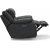 Kensington elektrisk hvilestol med justerbar nakkesttte - Gr + Mbelplejest til tekstiler