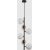 Facet loftslampe 10475 - Sort/antik/hvid