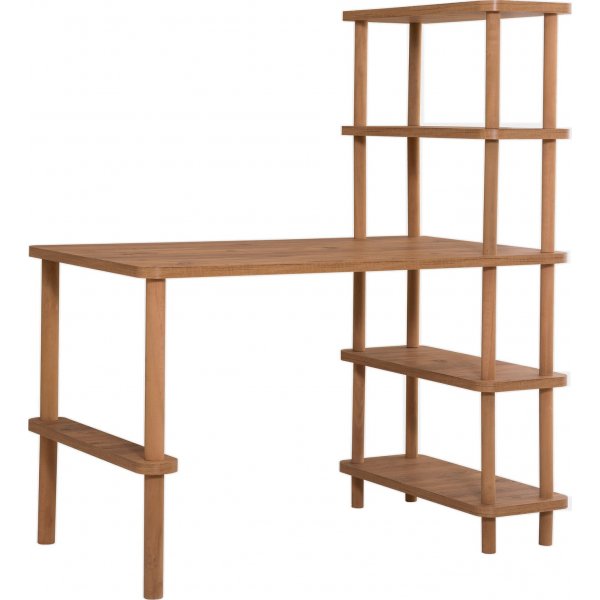 Nano skrivebord 120x70 cm - Fyrretr