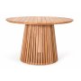 Salt rundt kegleformet spisebord D120 cm - Teaktr