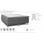 Cloud kontinentalseng 7-zone pocket/pocket (Sand) - Valgfri bredde