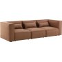 Nees modulsofa i cognac (fljl) combo 4
