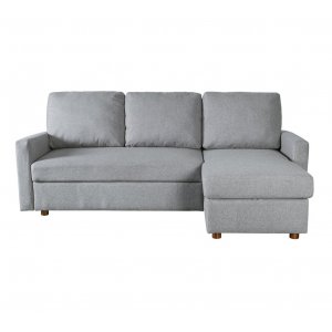 Cleo gr divan sofa med opbevaring + Mbelplejest til tekstiler