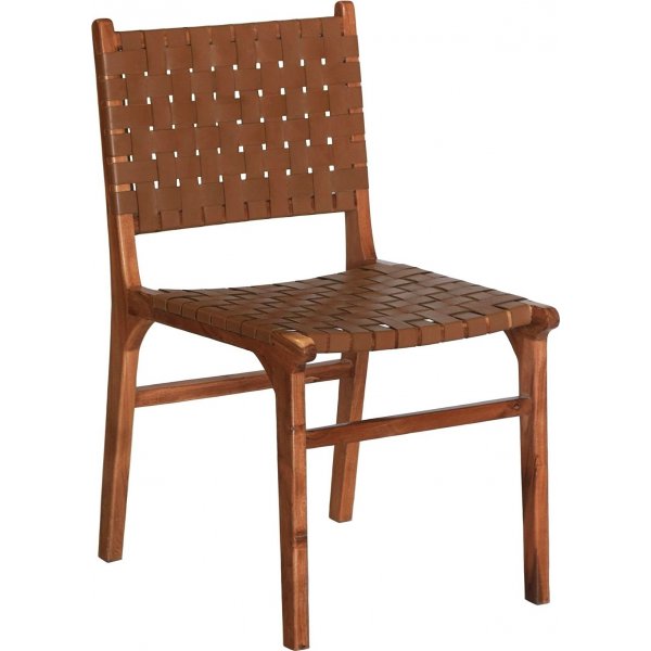 Porto Bello Stol Teak / Anilin lder