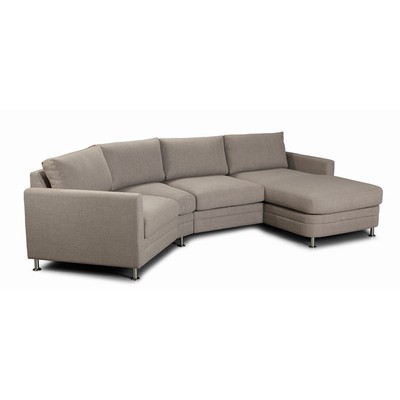 Moderne levende Divan sofa med maxi hjørne - Valgfri farve