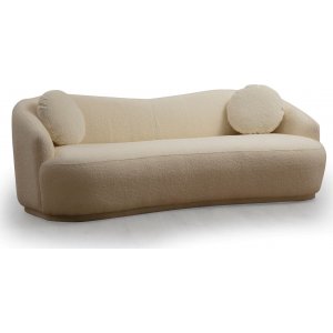 Ancona 3-personers sofa - Cremehvid