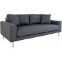 Lido 2,5-personers sofa - Mrkegr