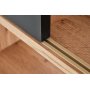 rken reol 110 cm - Eg/sort