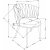 Cadeira spisestuestol 517 - Gr/guld