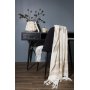 Bondi plaid 130x170 cm - Beige/brun/hvid