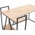 Lissa hjrne skrivebord 140 x 90 cm - Safir eg/sort